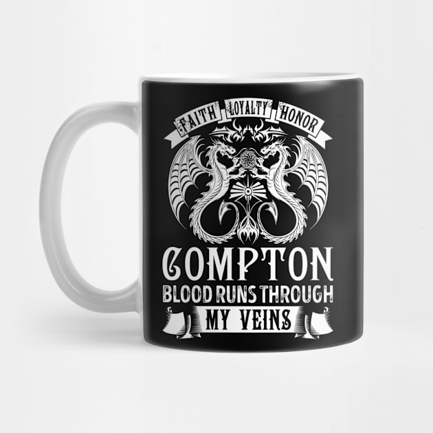 COMPTON by T-shirt with flowers